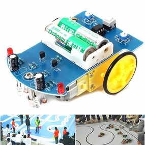 10pcs D2-1 TT Motor DIY Kit Intelligent Tracking Line Smart Car Kit Motor Electronic Production Smart Patrol Automobile Parts
