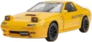 1:24 for RX7-FC Tram Edition Die-cast Alloy Car Model(Yellow)