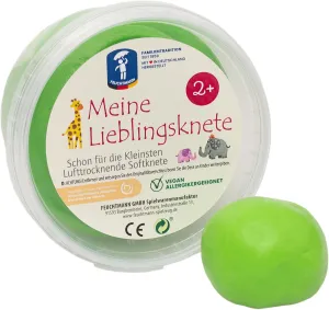 1518-6-MEINE LIEBLINGSKNETE EDU Edition, Children in Light Green, Box 500 g air Drying Modelling Paste, from 2 Years, 628 1518-6