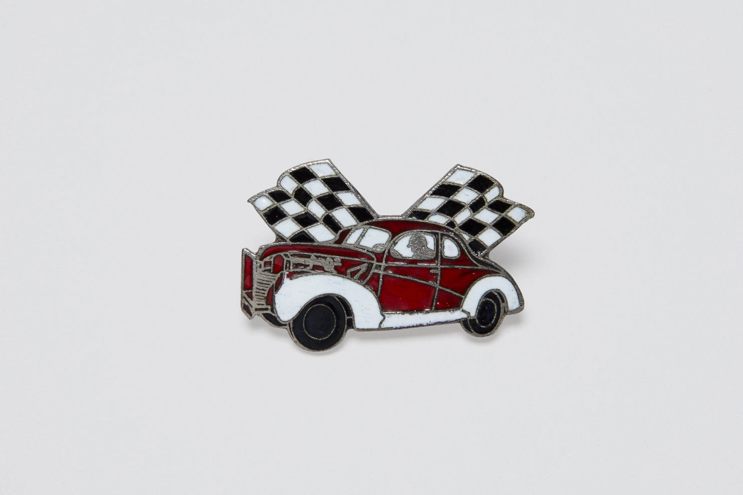 1930's American Enamel Street Racing Car Pin