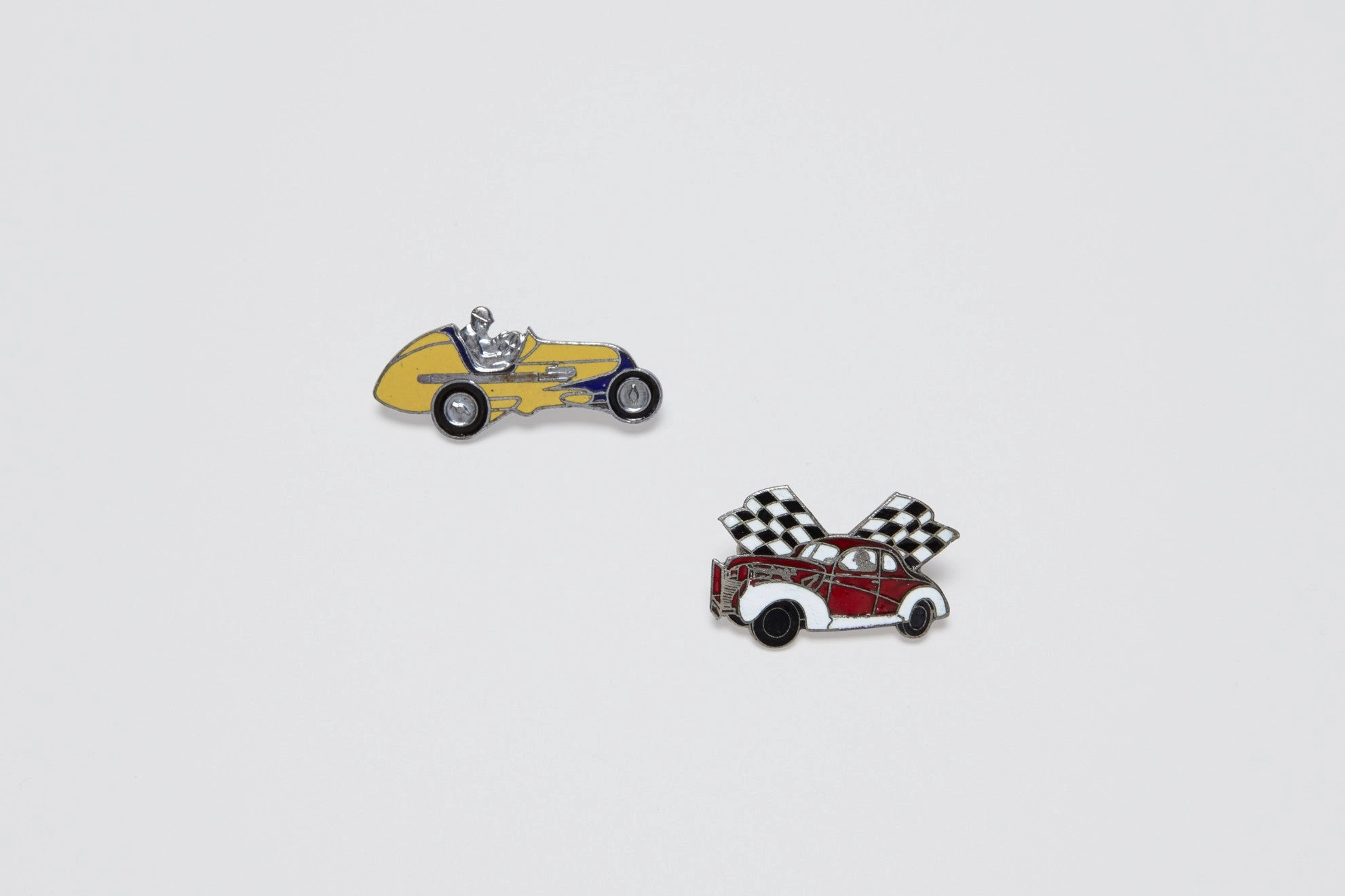 1930's American Enamel Street Racing Car Pin