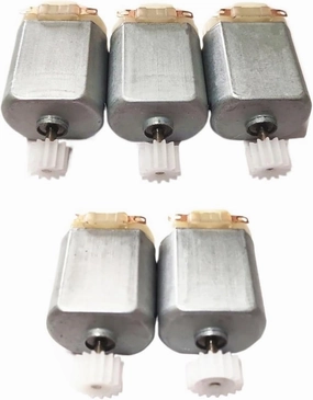 1.5V-6V 0.3A 16000RPM Mini DC motor Micro DC Motor for DIY Toys Hobbies Smart Car MOTOR 130 Small Motor(Motor)