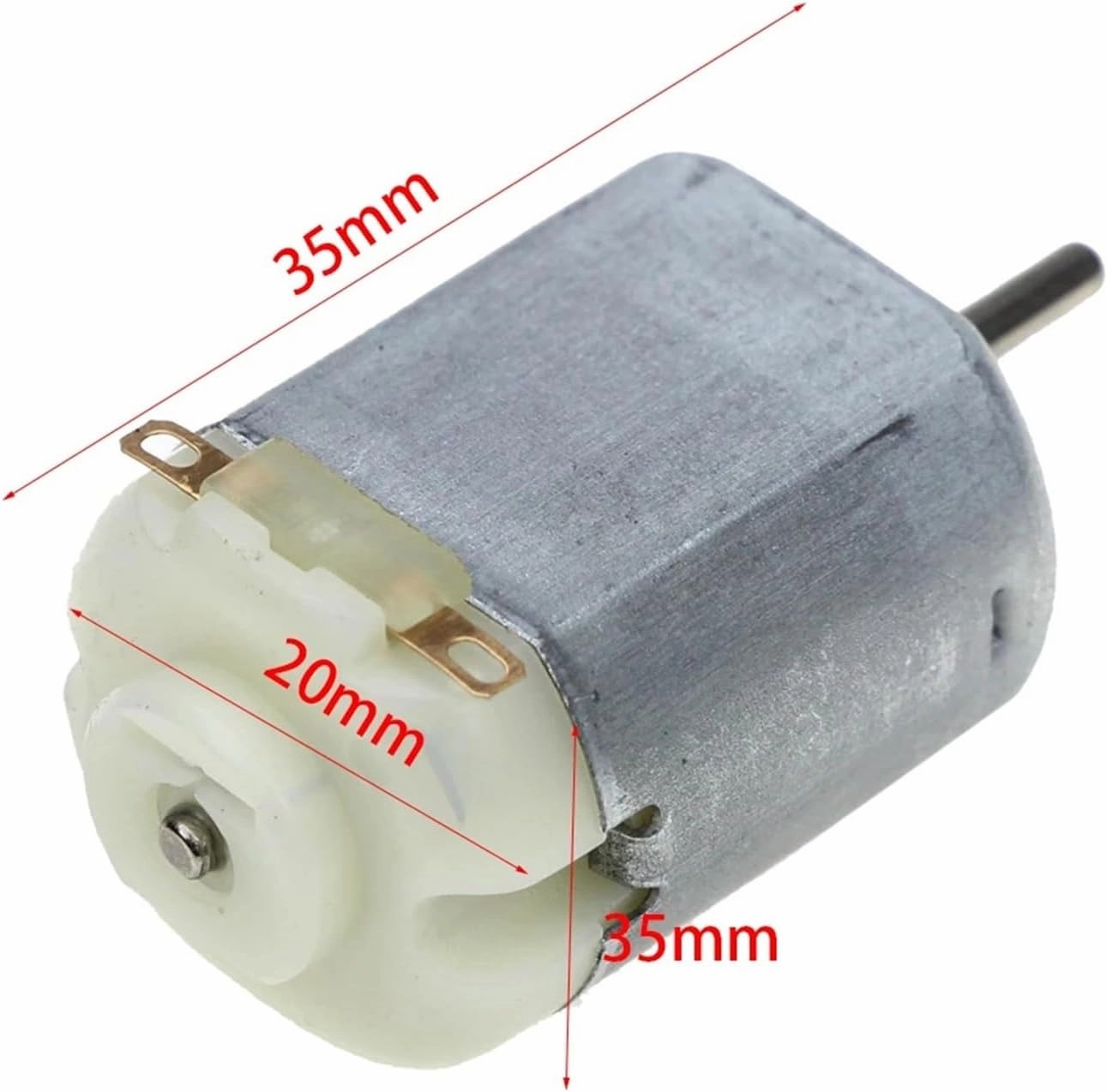 1.5V-6V 0.3A 16000RPM Mini DC motor Micro DC Motor for DIY Toys Hobbies Smart Car MOTOR 130 Small Motor(Motor)