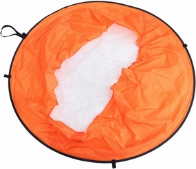 1Pc Portable PVC Kayak Wind Paddle Instant Pop Up Wind Board for Canoe Use Kayak Accessories Orange Easy to Install Canoe Oars