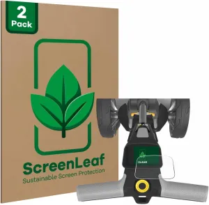 (2 Pack Screen Protector Compatible with PowaKaddy CT6 [Sustainable Screen Protection, Clear, Anti-Scratch]