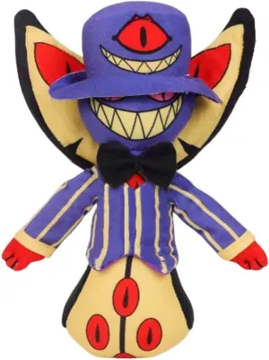 2024 Hazbin Hotel Plush, Cute Hazbin Hotel Character Doll, Soft Stuffed Doll for Children Adults, Birthday, Cartoon Game Lovers Gift (Sir Pentious)