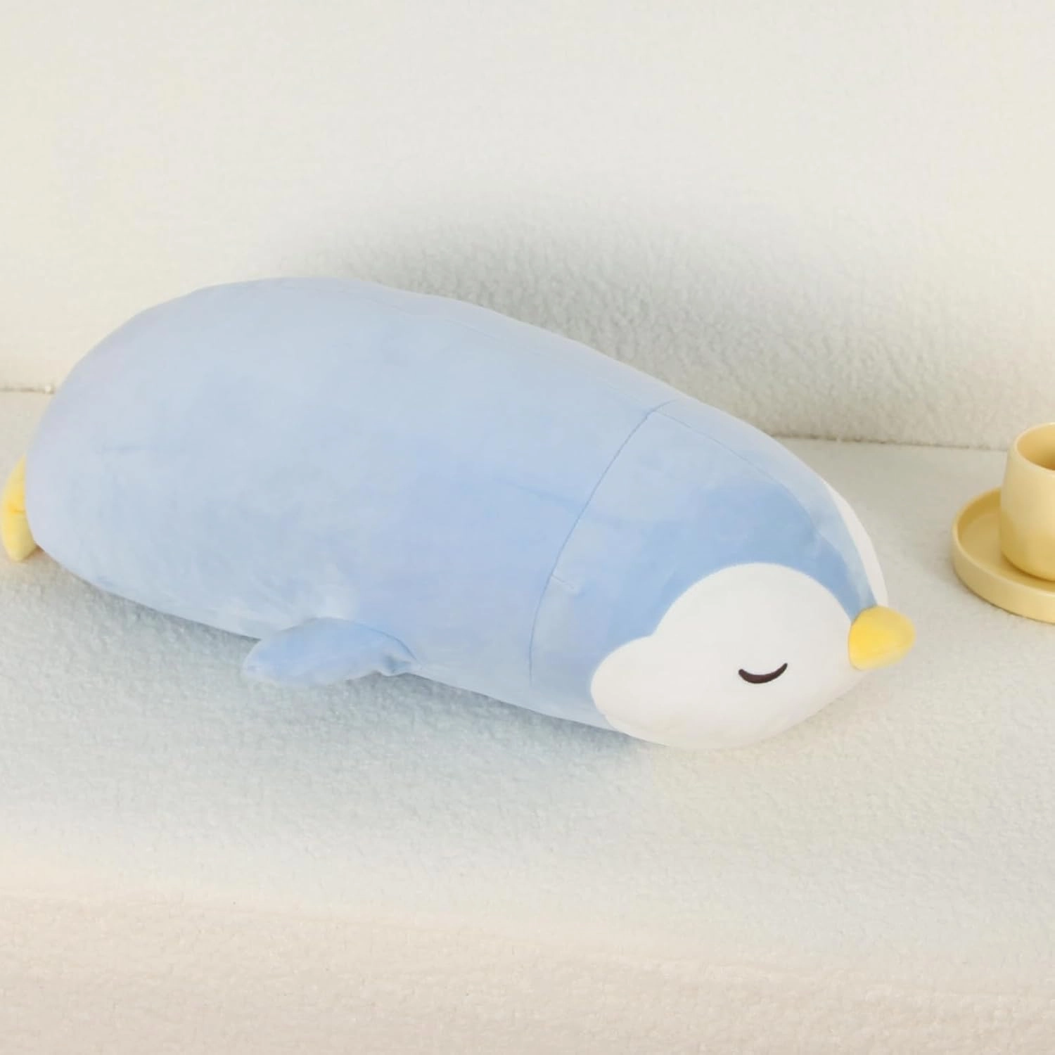 22" Penguin Stuffed Animal Plush Toy Large Cute Soft Body Pillow Kawaii Plushies for Girls, Gift for Kids Girl Boy Christmas Birthday