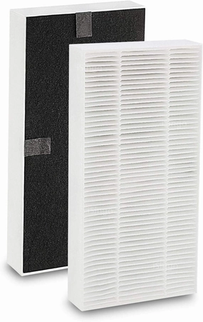 2 Pack for Febreze Air purifier Replacement Filter Dual Action HEPA-Type FRF102B, Models FHT170, FHT180, FHT190 and fit for Honeywell HEPAClean U Filter HRF201B, Part #HHT270W & HHT290