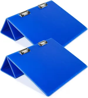 2pcs 16 x 12 Inch Slant Board for Writing, Sloped Surface Clipboard 20°Tilted Writing Board to Improve Handwriting Legibility for Writing Reading Drawing