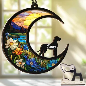 6'' Great Dane Dog Memorial Suncatcher Personalized Name Dog Breed Pet Ornament Window Car Hanging Sympathy Gift for Loss of Pet Passed Away Remembrance Gift for Dog Lovers SCD-B11-6-09