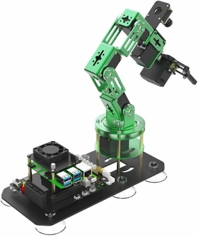 6DOF AI Visual Robotic Arm Kit with Advanced Servo Technology for Jetson Nano 4GB