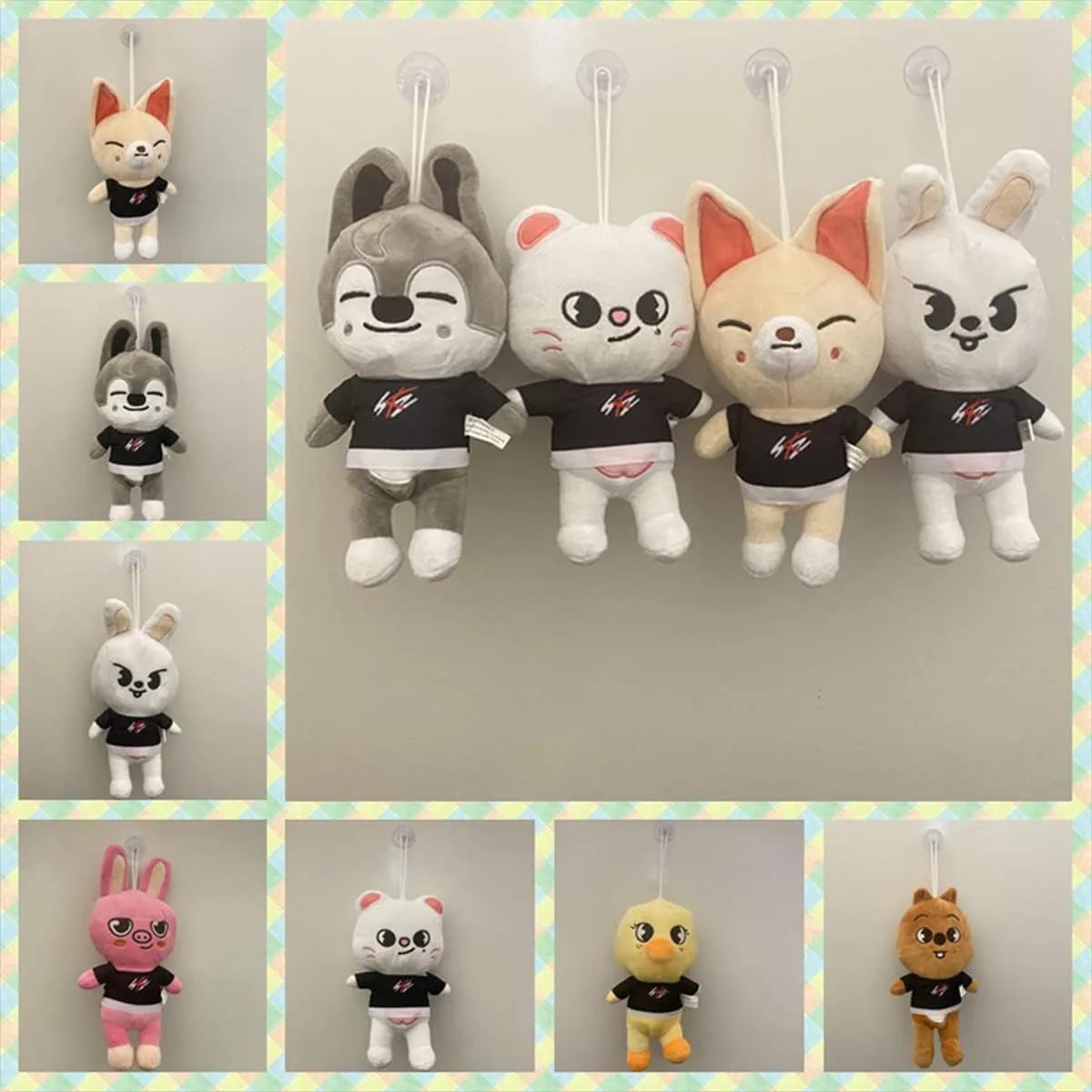 8in Stray Plush Toys, Plush,Stuffed Fashion Cool Fun Character Doll Gift for Kids Fans (Bbokari)