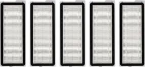 (5 Pack) Q Revo S Replacement HEPA Filter Compatible with Roborock Qrevo MaxV, Qrevo S, Qrevo Plus, Qrevo Pro, Qrevo Curv, Robot Vacuum, Filter Kit, Filters Accessories Kit