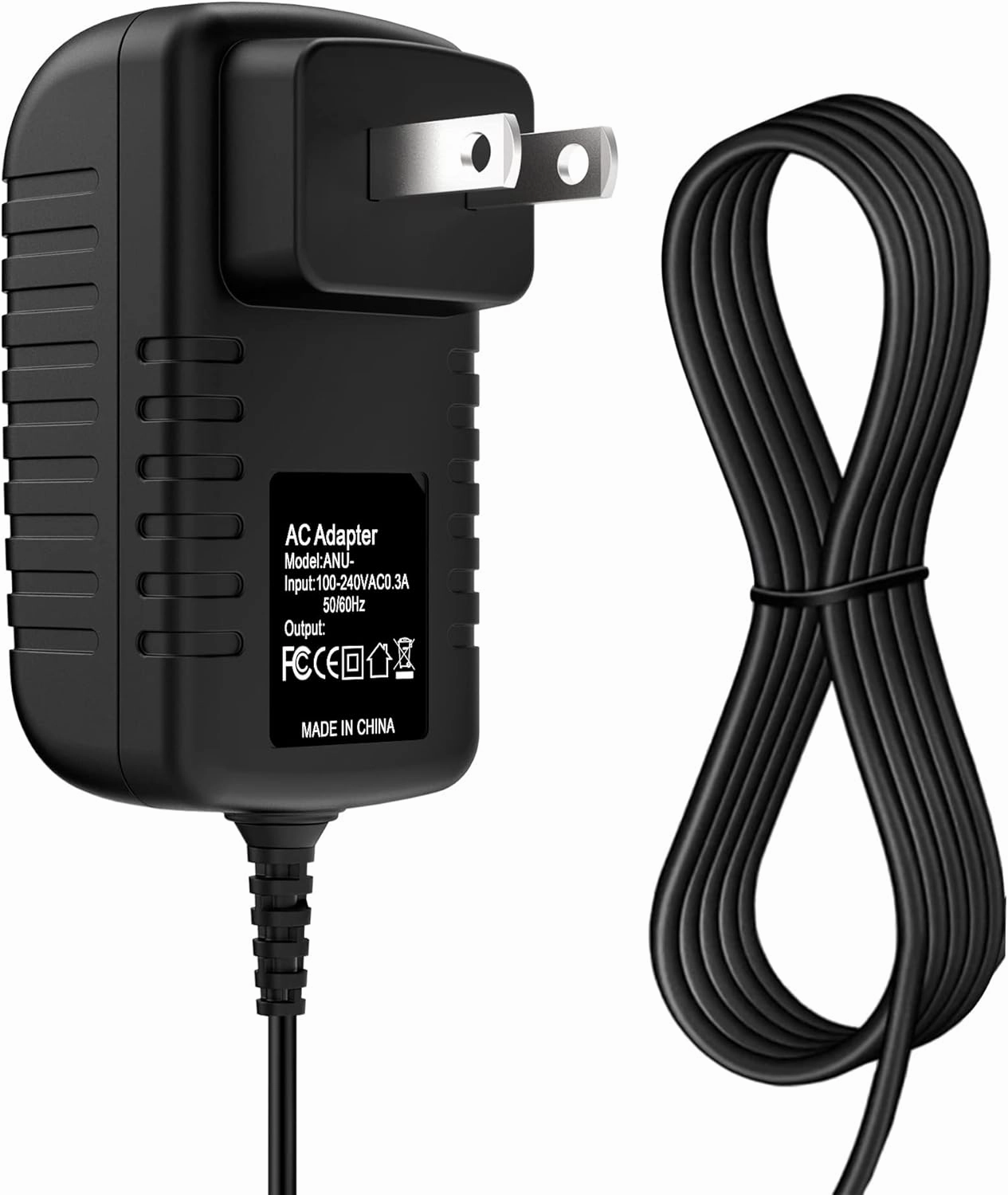 AC Adapter Power Supply for MEGO 2XL Talking Robot 8 Track Tape Cord Mains PSU