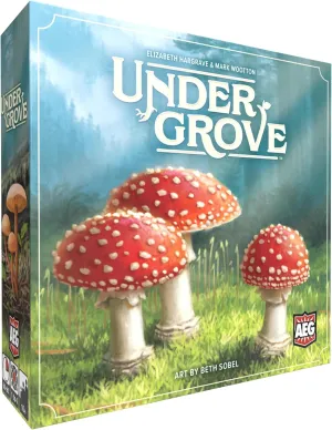 AEG Undergrove | Tile Placement and Pick-up and Deliver Board Game | Trade Nutrients with Fungi to Grow New Trees | 1-4 Players | Ages 10 