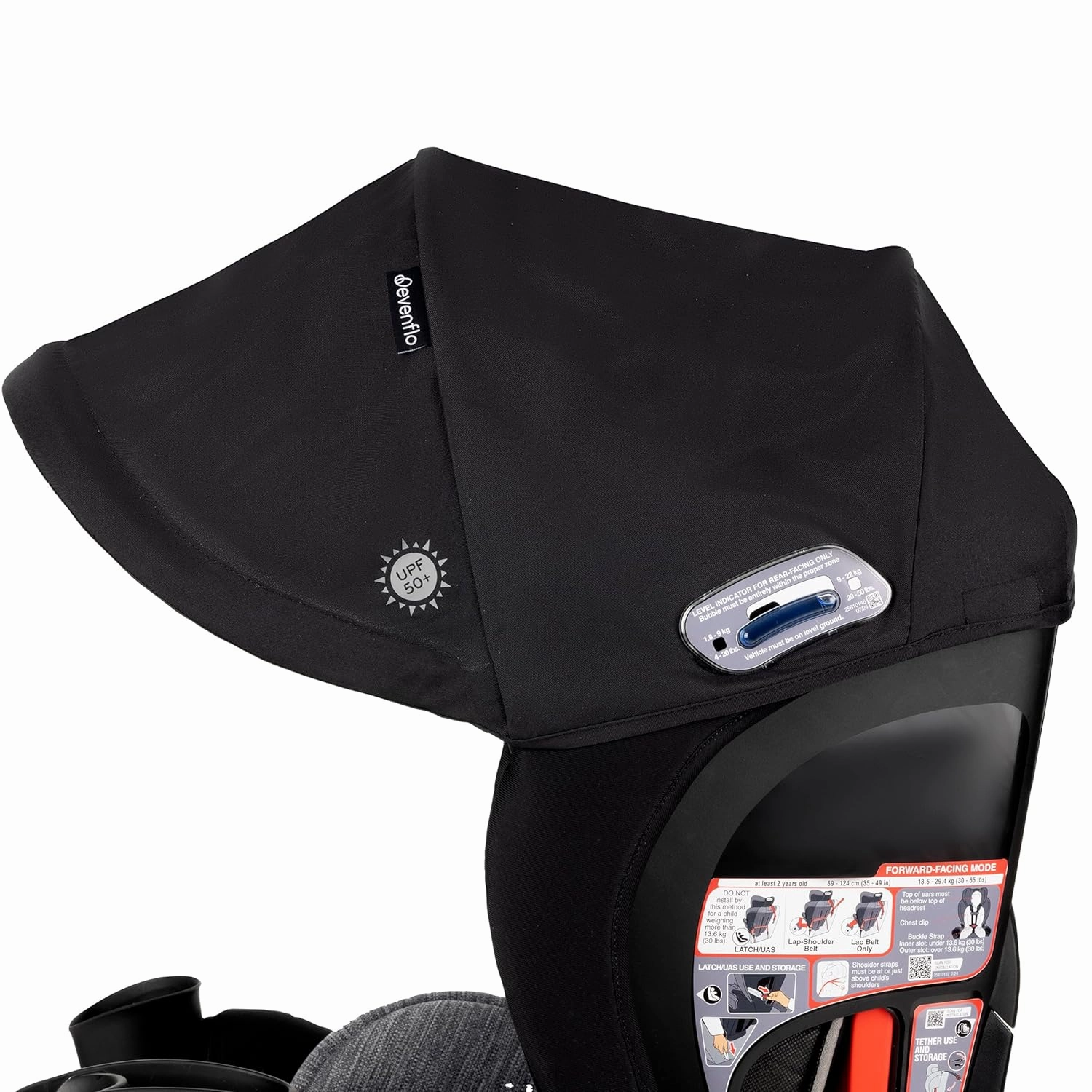 All4Stages Slim  4-in-1 Convertible Car Seat (Howell Black)