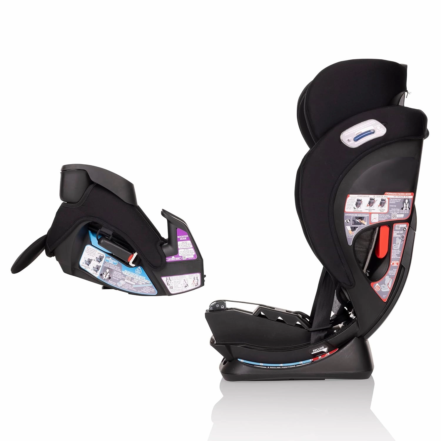 All4Stages Slim  4-in-1 Convertible Car Seat (Howell Black)
