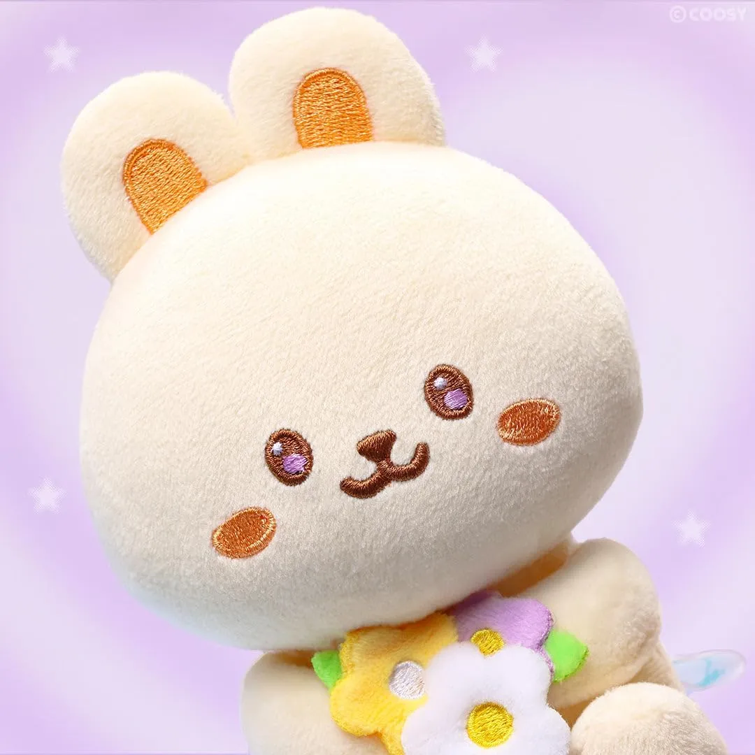 Anirollz Flower Fairy Bunniroll Plush – Cute & Cuddly Spring Fairy Collection, Soft Stuffed Animal, for Plush Lovers & Collectors
