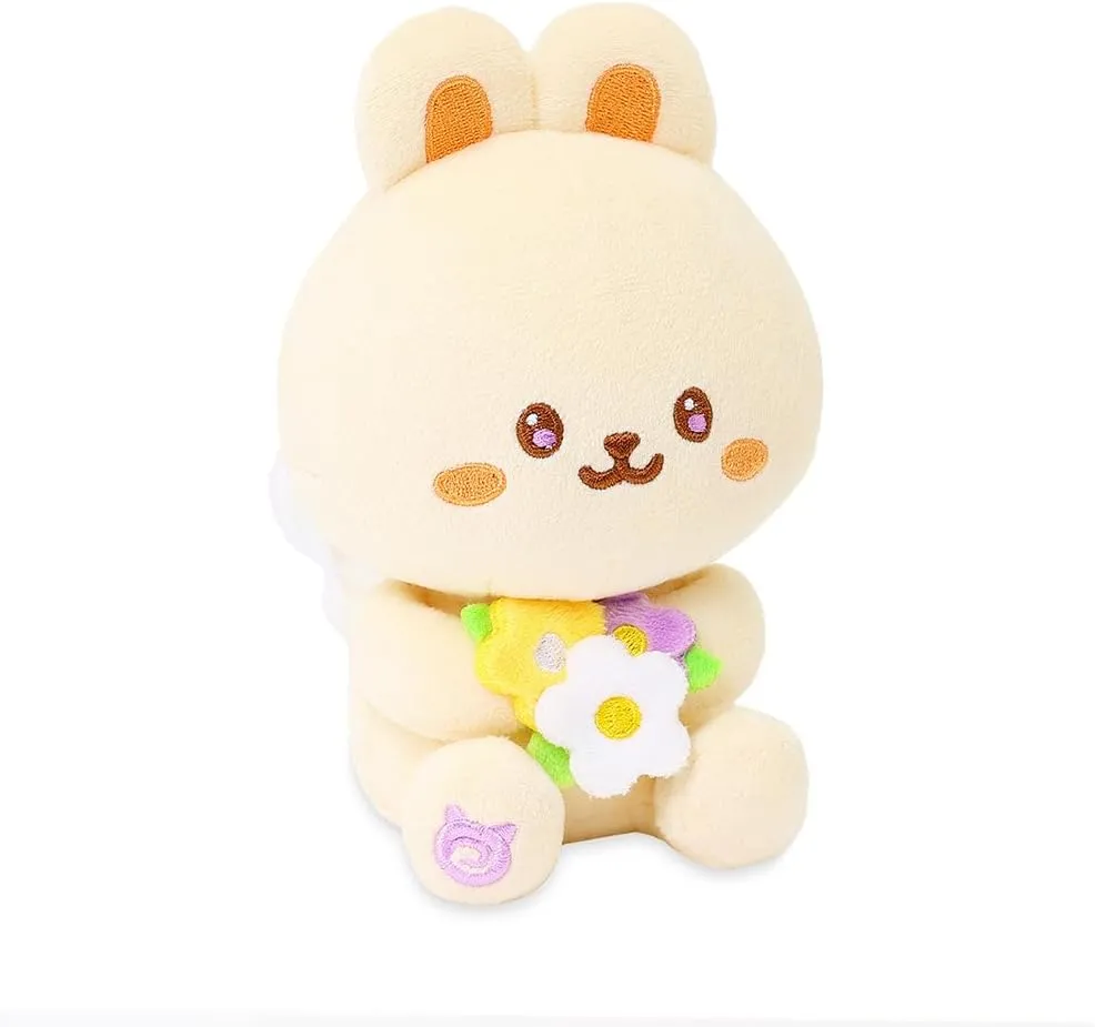 Anirollz Flower Fairy Bunniroll Plush – Cute & Cuddly Spring Fairy Collection, Soft Stuffed Animal, for Plush Lovers & Collectors