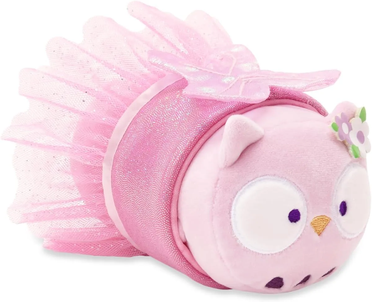 Anirollz Stuffed Animal Plush Toy – Enchanted Fairy Owlyroll Small Outfitz Plush Doll | Soft, Squishy, Warm, Cute, Comfort, Safe | Birthday Gift