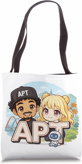APT Buddies in Daejeon – Tech Meets Tradition Adventure Tote Bag