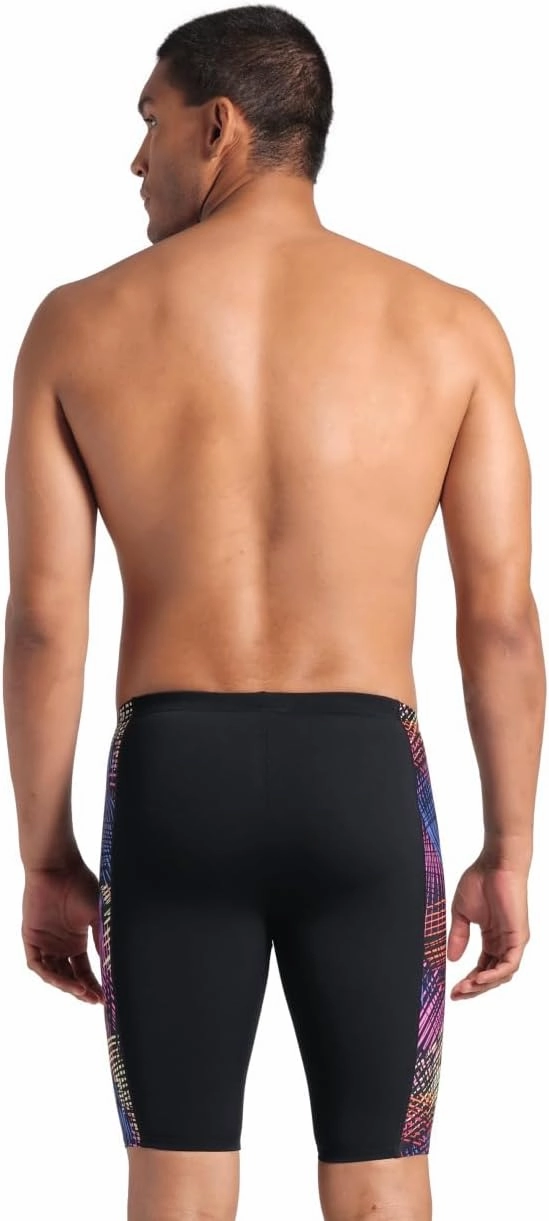 ARENA Men's Performance Energy Swim Jammer Knee-Length Training Swimsuit
