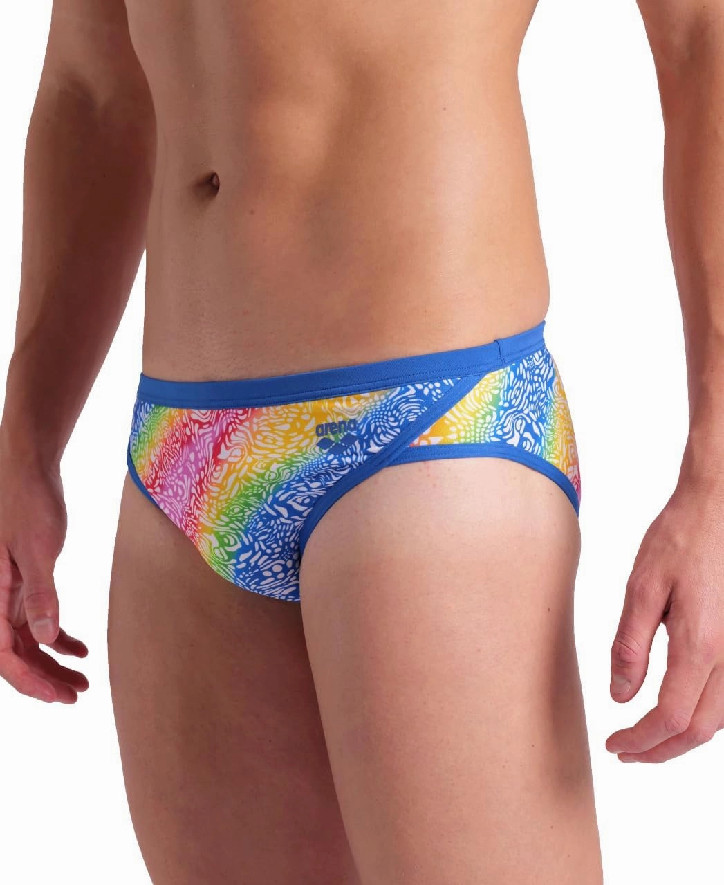 ARENA Performance Men's Let It Beat Collection Swim Briefs MaxLife Swimsuit Athletic Pool Training Competitive Bathing Suit