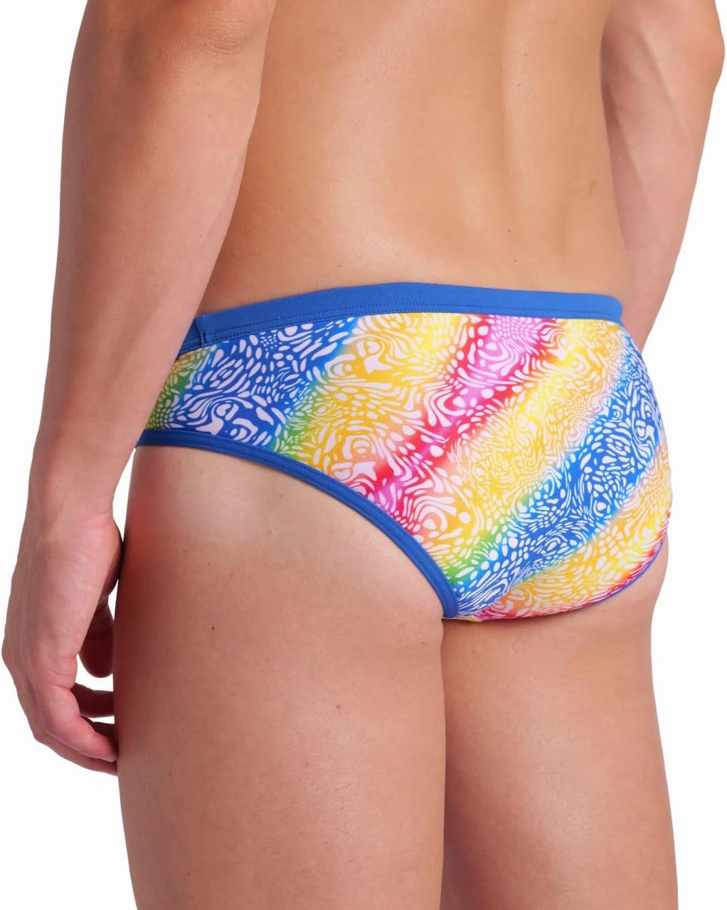 ARENA Performance Men's Let It Beat Collection Swim Briefs MaxLife Swimsuit Athletic Pool Training Competitive Bathing Suit