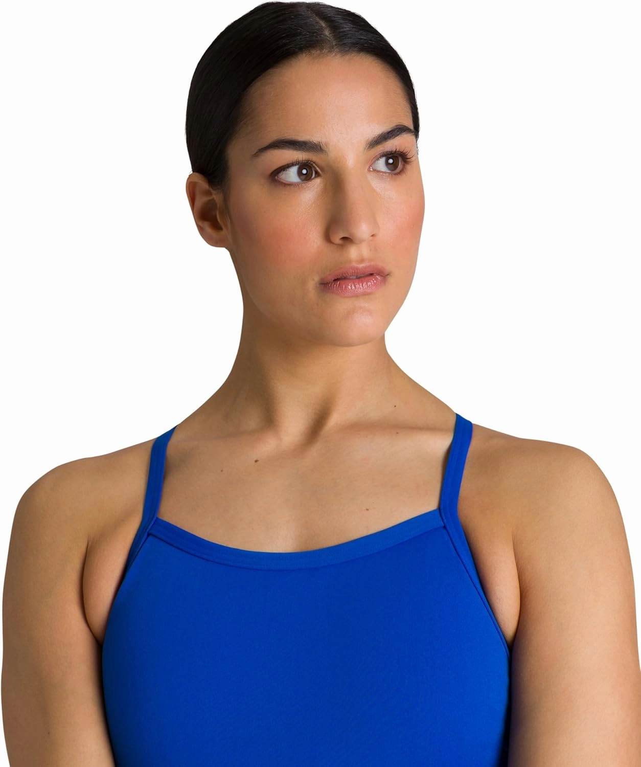 ARENA Performance Women's Team MaxLife Swimsuit Solid FL Light Drop Back Sports Athletic One Piece Training Bathing Suit