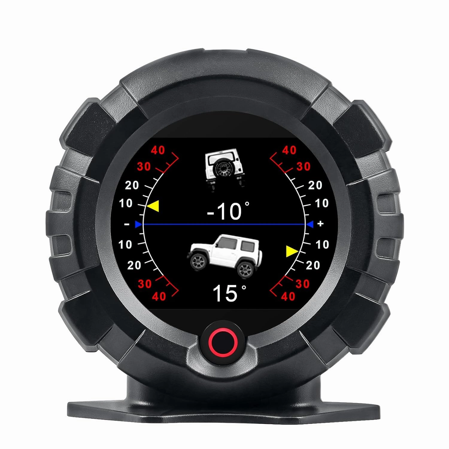 ARTILAURA GPS Speedometer Inclinometer Off-Road Angle Slope Meter Altimeter Tilt Car Overspeedometer Alam