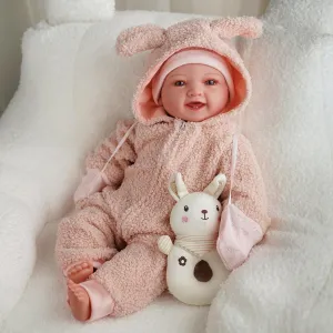 BABESIDE Baby Dolls Mia, 17inch Large Realistic Cute Soft Body Baby Doll Real Life Baby Dolls with Accessories for Kids Age 3  Girls Gifts & Collection
