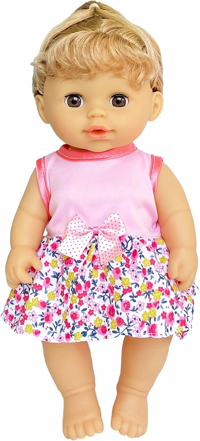 Baby Doll Clothes ,6 Sets Girl Doll Clothes Dress for 10-12 Inch Doll, Doll Clothes Accessories for Baby Doll Girl