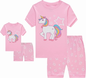 Babyroom Girls Pajamas Matching Doll Pjs Toddler Kids Cotton Sleepwear Christmas Clothes