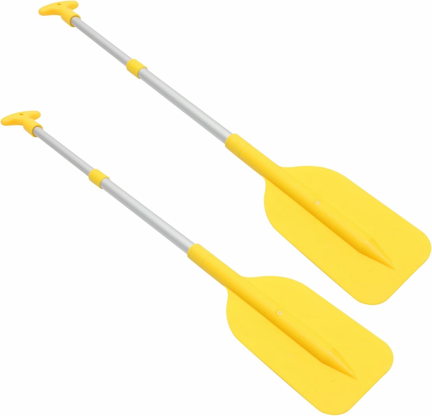 BESPORTBLE SUP Paddles Aluminum Alloy Telescopic Boat Oars for Summer Outdoor Water Canoe Kayak Surfing Paddle Supplies 54-106cm (Yellow)