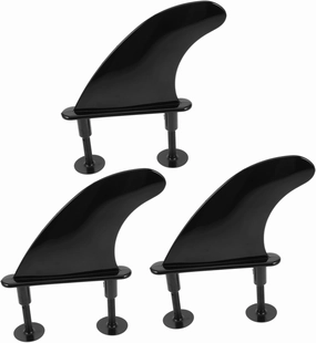 BESTonZON 1 Set Detachable Tail Fin for Surfboards and Paddle Boards Easy Installation Durable Water Splitting Design for Enhanced Stability and Control Kayaking and Surfing Activities