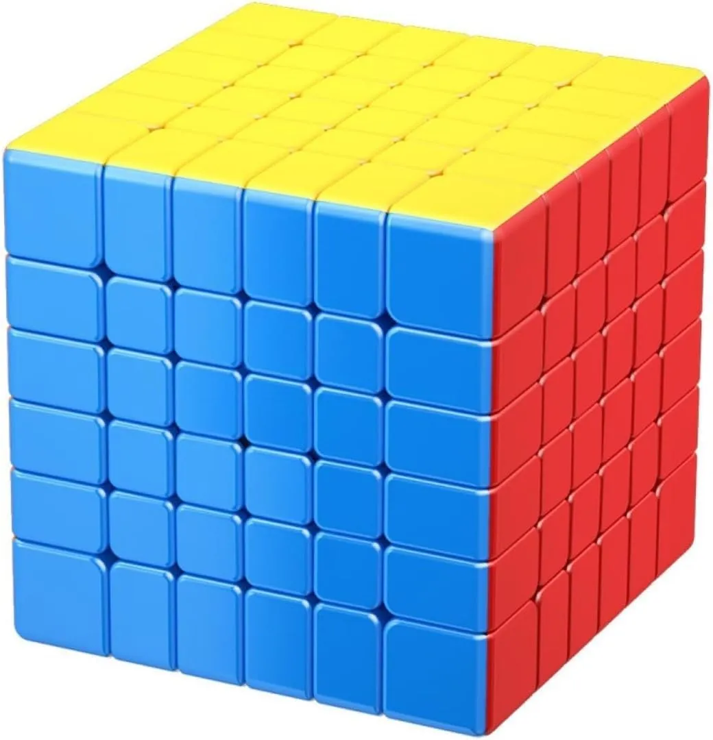 Bokefenuo Moyu Meilong Magnetic 6x6 V2 Speed Cube Stickerless 6M V2 61mm Puzzle 6x6x6 Cube 2023 New
