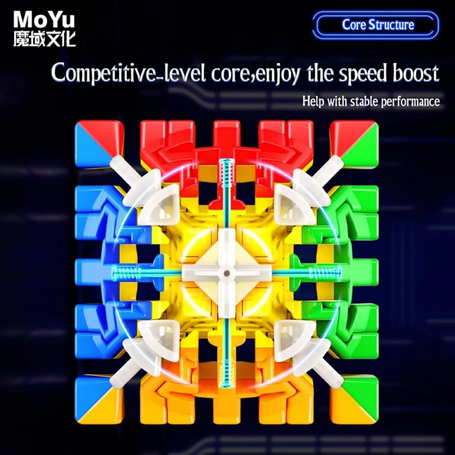Bokefenuo Moyu Meilong Magnetic 7x7 V2 Speed Cube Stickerless 7M V2 63mm Puzzle 7x7x7 Cube 2023 New