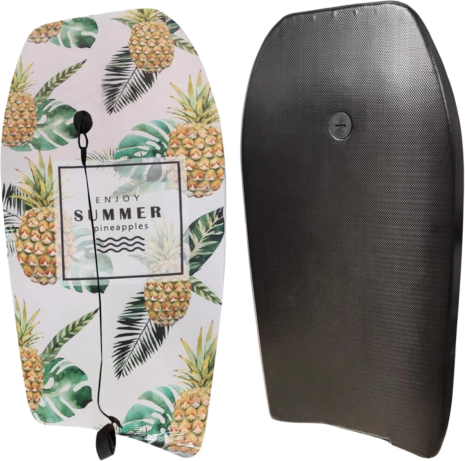Boogie Boards for Beach – Lightweight and Durable Bodyboard for Surfing for Adults with Premium Leash and Slick Bottom