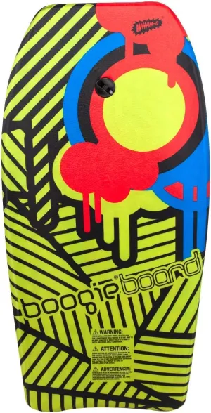 BoogieBoard 37” Bodyboard - Durable, Light Weight - Phuzion Core - PE Deck - Fiberclad Bottom - Crescent Tail - Includes Wrist Leash, Perfect for Beginners