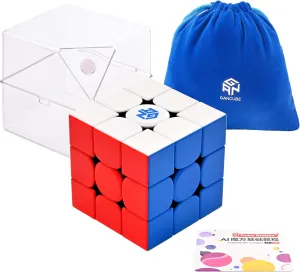 BroMoCube GAN 354 M V2 Magnetic Speed Cube 3x3 Stickerless Gans 354M Magic Puzzle Cubes