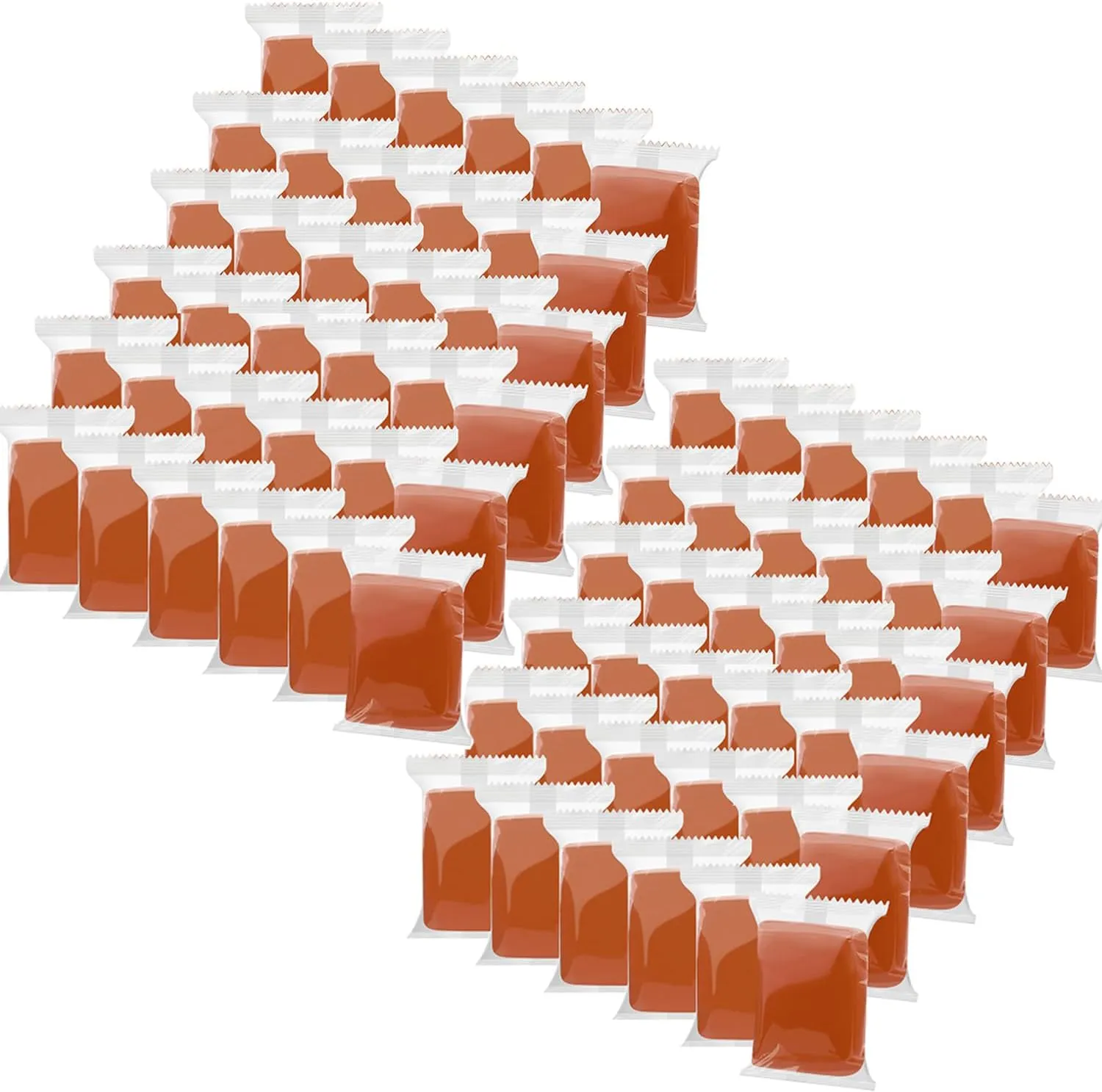 Brown Air Dry Clay Wolwefa 72 Packs Foam Clay Air Dry Foam Clay for Kids, Crafting Clay, Moldable Super Light Weight Clay Perfect for Arts, Crafts, Classroom Teaching
