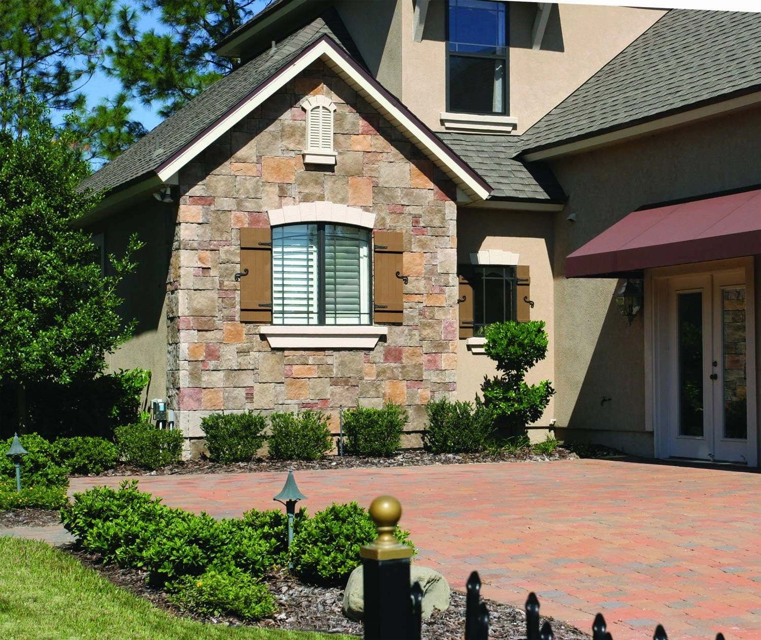 Builders Edge 14 in. W x 60 in. H, Custom Four Board Joined (3 Batten), Board-n-Batten Shutters, Includes Matching Installation Spikes (Per Pair), 004 - Wedgewood Blue