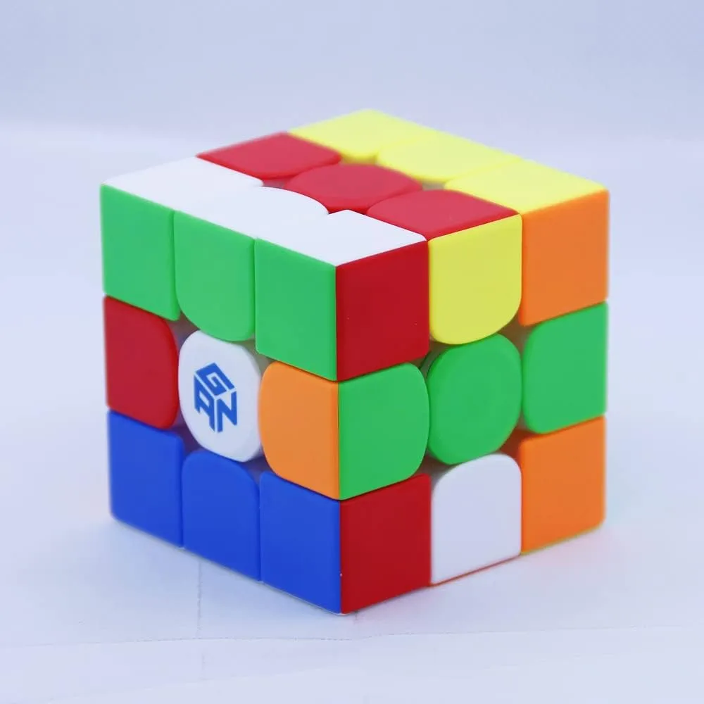 Bukefuno GAN 12 M Leap 3x3 Magnetic Magic Cube GAN12 Leap Speed GAN12 MLeap Puzzle Magic Cubes GAN12 M Leap 3x3 Cube (Frosted Surface Stickerless)