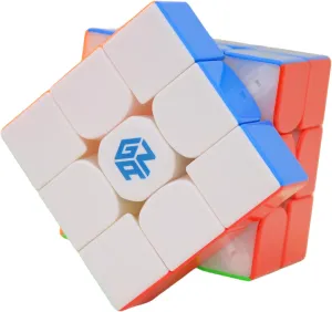 Bukefuno GAN 14 Maglev UV 3x3 Magnetic Magic Cube Speed Puzzle GAN14 Maglev UV 3x3 Stickerless Cube Magic GAN14 M UV 3x3x3 Gans 56mm Cubes 2023 Flagship (UV Coated Glossy)