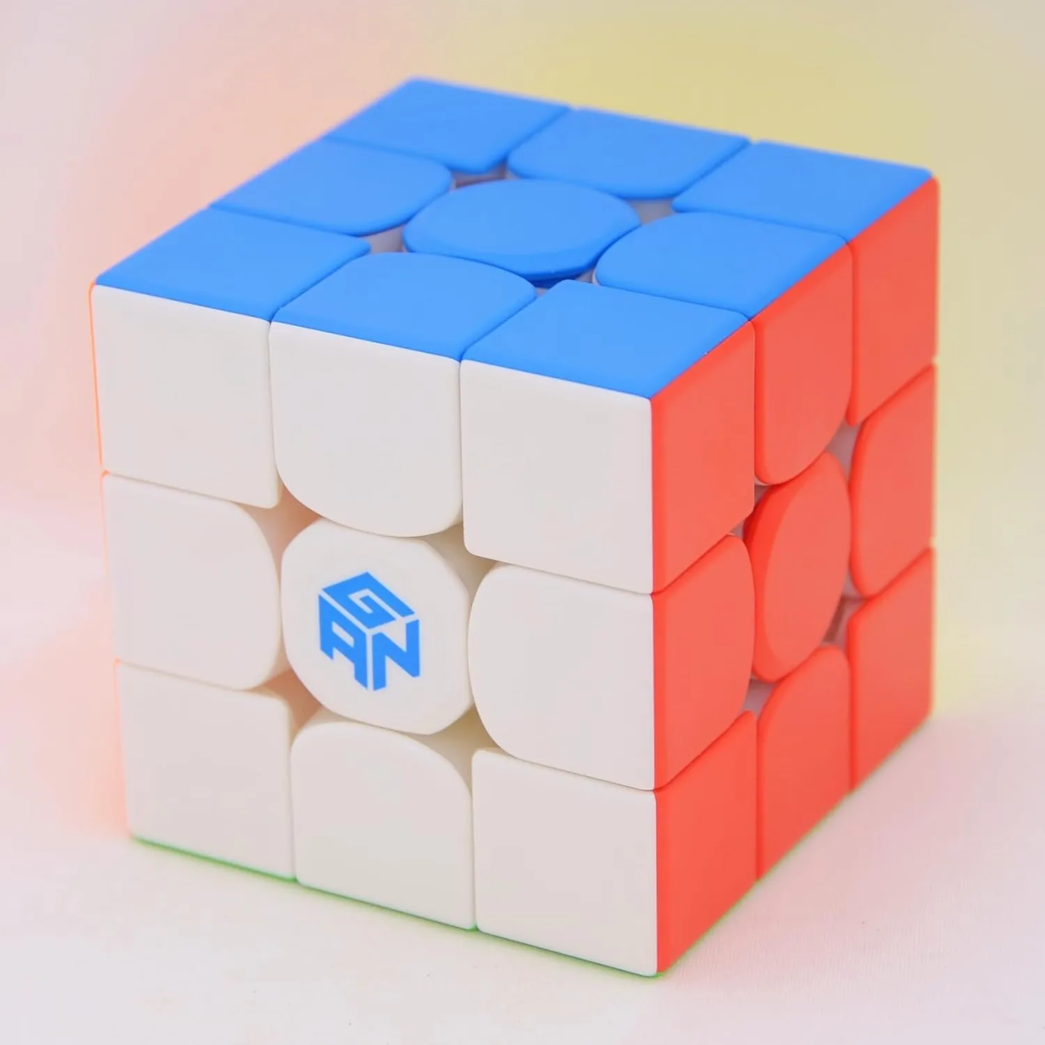 Bukefuno GAN 356 ME 3x3 Speed Cube Magic GAN 356 M E 3x3x3 Magic Gans 3 by 3 Educational GAN356 ME Speed Cube Puzzle