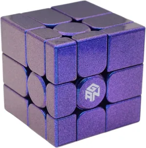 Bukefuno GAN Mirror M UV 3x3 Speed Cube 2022 Magnetic Puzzle Purple Color Cubes (UV Version)
