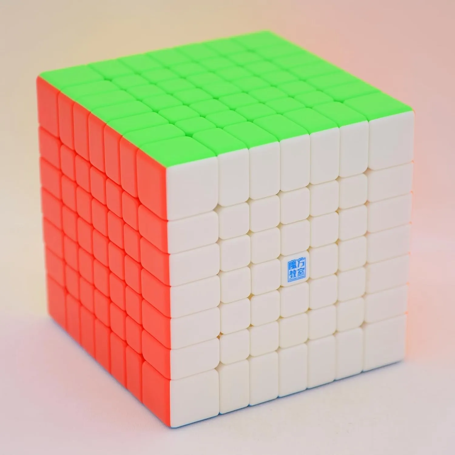 Bukefuno MoYu Meilong 7x7 M V2 Magnetic Speed Meilong M 7x7 Puzzle Cube MFJS 7x7 M V2 Magic Cube Stickerless Moyu 2023 Meilong 7x7x7 M Magnetic Cubing Classroom 7x7 M Speed Toys