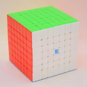Bukefuno MoYu Meilong 7x7 M V2 Magnetic Speed Meilong M 7x7 Puzzle Cube MFJS 7x7 M V2 Magic Cube Stickerless Moyu 2023 Meilong 7x7x7 M Magnetic Cubing Classroom 7x7 M Speed Toys