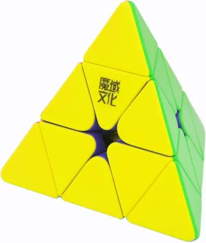 Bukefuno MoYu Weilong Maglev 3x3 Pyramid Magnetic Magic Speed Puzzle moyu 3x3x3 Magic Flagship Maglev Pyraminx Stickerless 3x3 Cube