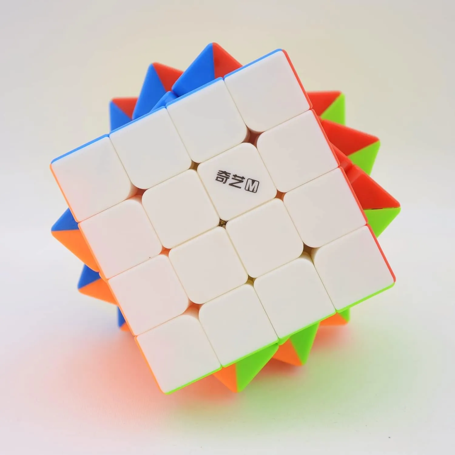 Bukefuno QY MS Series 4x4 Pro Magnetic Speed Puzzle stickerless Cube QY MS 4x4x4 M Mofangge Speed Cube Version
